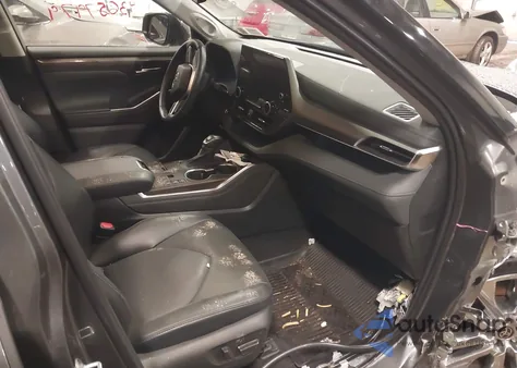 2023 Toyota Highlander Hybrid Limited from USA, damaged, VIN 5TDXBRCH9PS571038